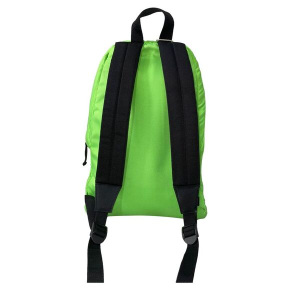 Balenciaga Explorer Logo Quilted Backpack in Neon Green Nylon - Picture 3 of 8